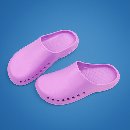 ShiftEase | Nursing Clogs – Slip-Resistant Safety – Breathable EVA Cushioning – Comfort for Long Shifts in Hospitals