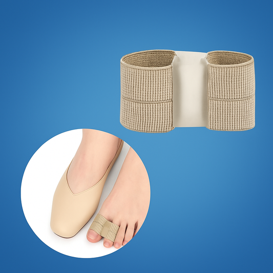 ToeRelief | Gel Toe Separators – Bunion & Overlapping Toe Relief – Soft Flexible Gel Design – Daily Shoe Comfort