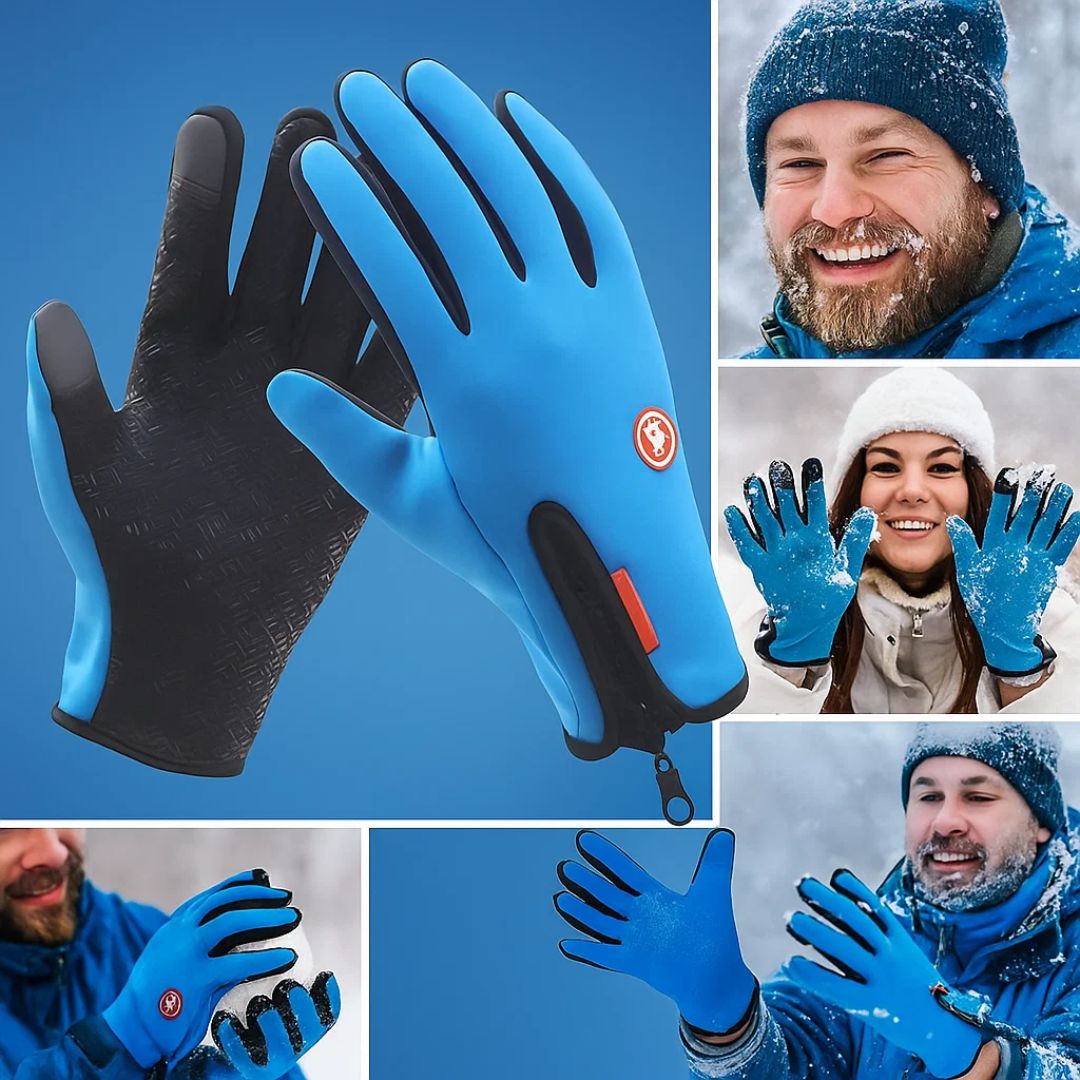 ThermaGuard | Thermal Gloves for Men & Women – Waterproof, Touchscreen Winter Gloves for Outdoor Sports
