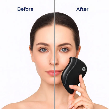 GlowLift | Face Sculpting Tool – Ultrasonic Vibrations – Red LED Light – Anti-Ageing for Women