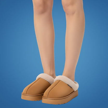 SnugSole | Warm Slippers – Thick Cushioned Sole – Plush Lining – Non-Slip Design – Maximum Comfort & Foot Support for Women Indoors