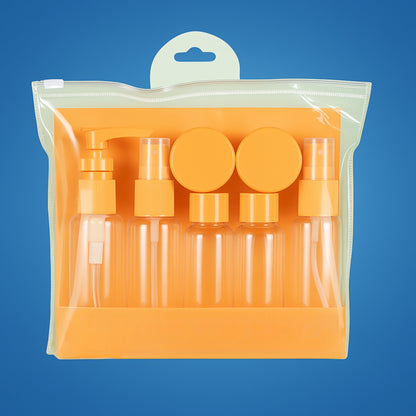 TripTidy | Travel Cosmetic Bottle Set – Leak-Proof Refillable Silicone – 60–80 ml Size – Perfect for Carry-On Trips
