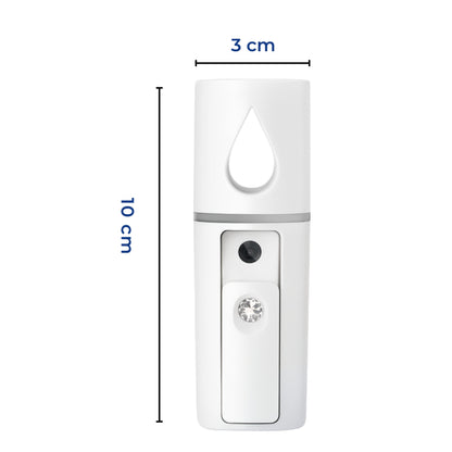 HydraMist | Facial Steamer – Deep Hydration Nano Mist – USB Rechargeable Handheld – Travel & Home Skincare