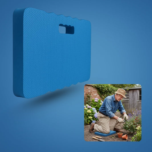 KneeEase | Garden Kneeling Pad – Knee Pain Relief – Thick Foam Support – Protects Joints – All-Day Comfort for Gardening, DIY & Cleaning