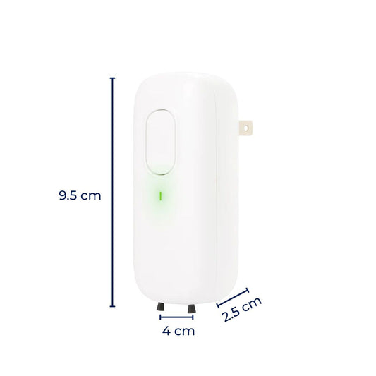 AerisPure | Plug-in Air Purifier – Negative Ion – Ultra-quiet ≤ 5 dB – Removes Smoke Odours & Pet Dander – Clean Fresh Air for Bedrooms