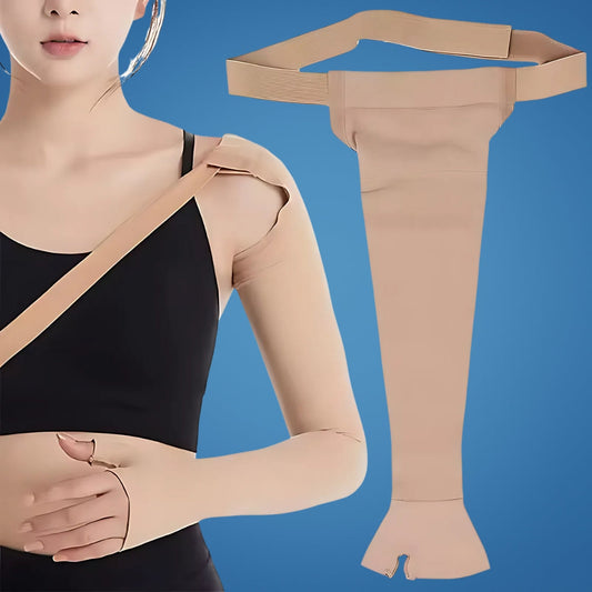 LymphRelief | Lymphedema Compression Arm Sleeve – Medical Support – Reduces Swelling – Improves Circulation – Post-Surgery