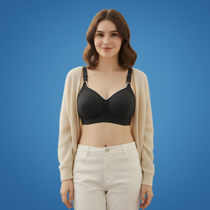 LuxLift | Wireless Push-Up Bra – Comfortable Lift – Wire-Free Breathable Fabric – Invisible Under Clothes – All-Day Support for Women