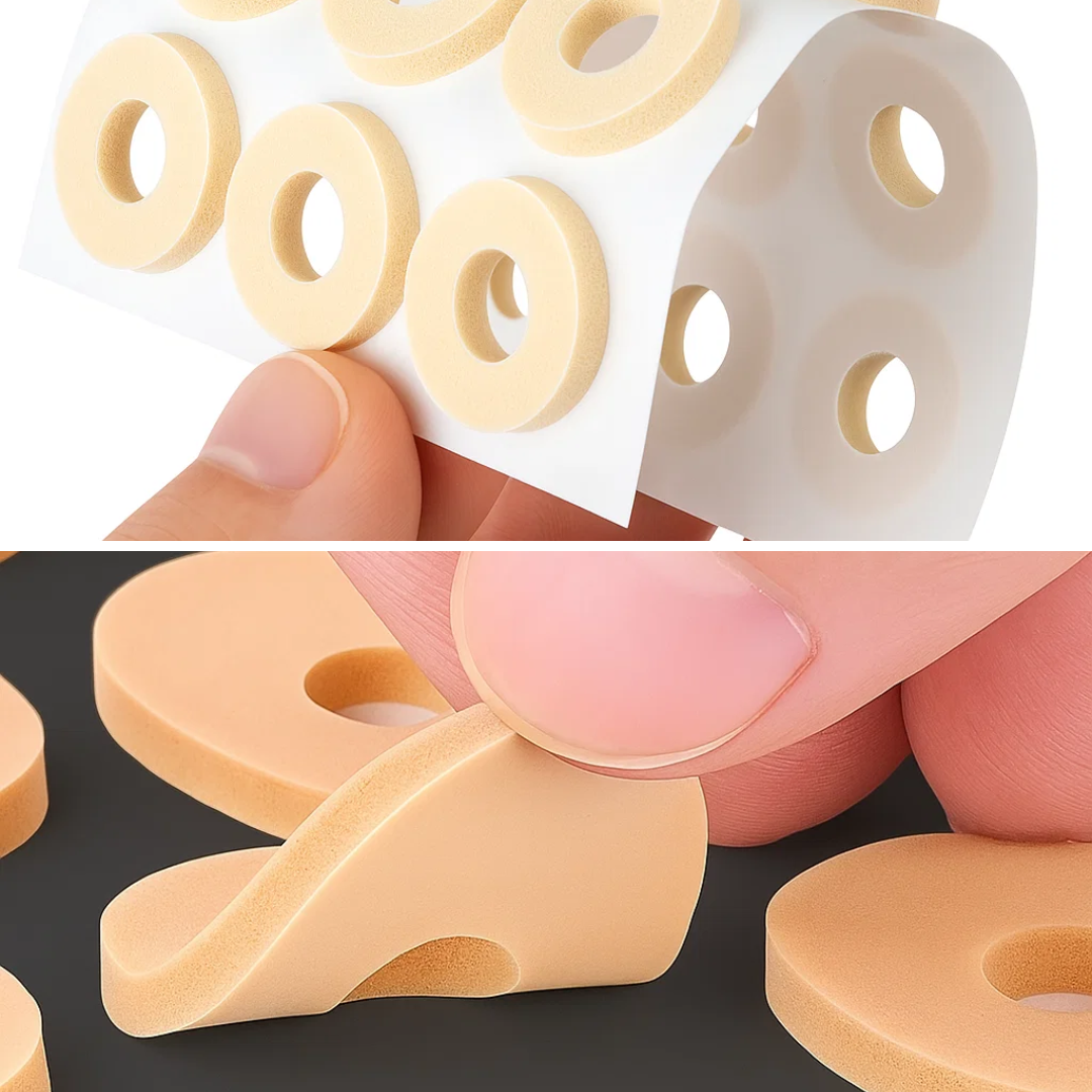 ComfortStep | Corn & Callus Pads – Instant Pain Relief – Cushioned Self-Adhesive Foam – Protects Feet from Rubbing & Pressure All Day