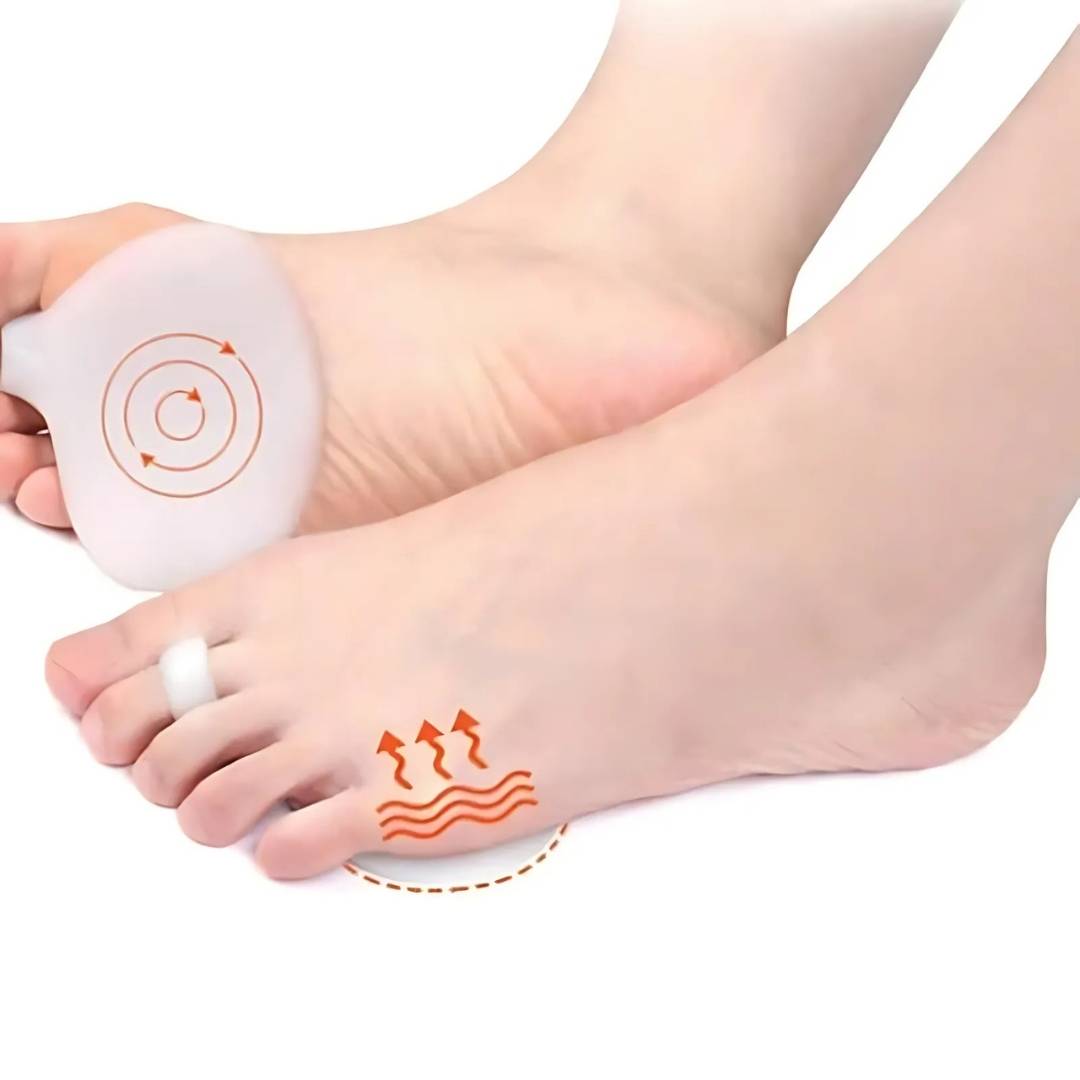 FootAlign Gel Metatarsal Pads | Relieve Foot Pain - Reduce Pressure - Absorb Shock - Improve Foot Comfort - Daily Foot Support