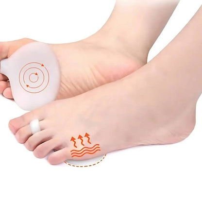 FootAlign Gel Metatarsal Pads | Relieve Foot Pain - Reduce Pressure - Absorb Shock - Improve Foot Comfort - Daily Foot Support