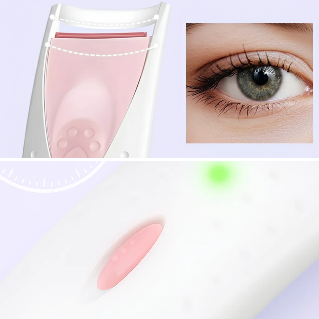 LashLift Pro | Heated Eyelash Curler – Long-Lasting Lift – Anti-Burn Comb – Quick Heat-Up – Safe Natural Curl – For All Lash Types