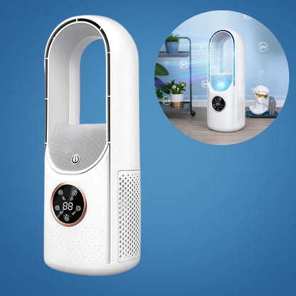 CoolMist | Portable Air Cooler Humidifier – Adjustable Quiet Mist – USB-Powered Compact – Personal Desk & Bedside Comfort for All-Day Freshness