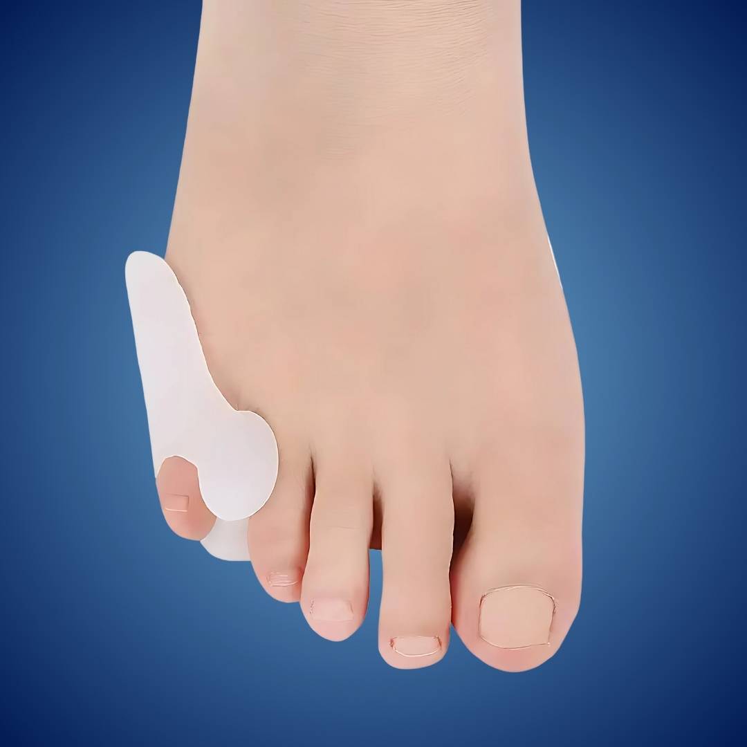 BunionGuard Quintus Varus | Toe Separator for Little Toe - Bunion Protection Gel - Misalignment - Pain Relief