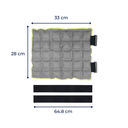 CryoRelief | Knee Ice Pack Wrap – Cold Therapy – Flexible Gel Bead Wrap – Reduces Swelling – Relieves Pain – Speeds Injury Recovery