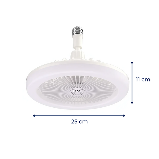 AirLume | Ceiling Fan Light – Easy Installation – E27 Bulb Socket – Remote Control – Quiet Energy Saving Cooling for Home & Office