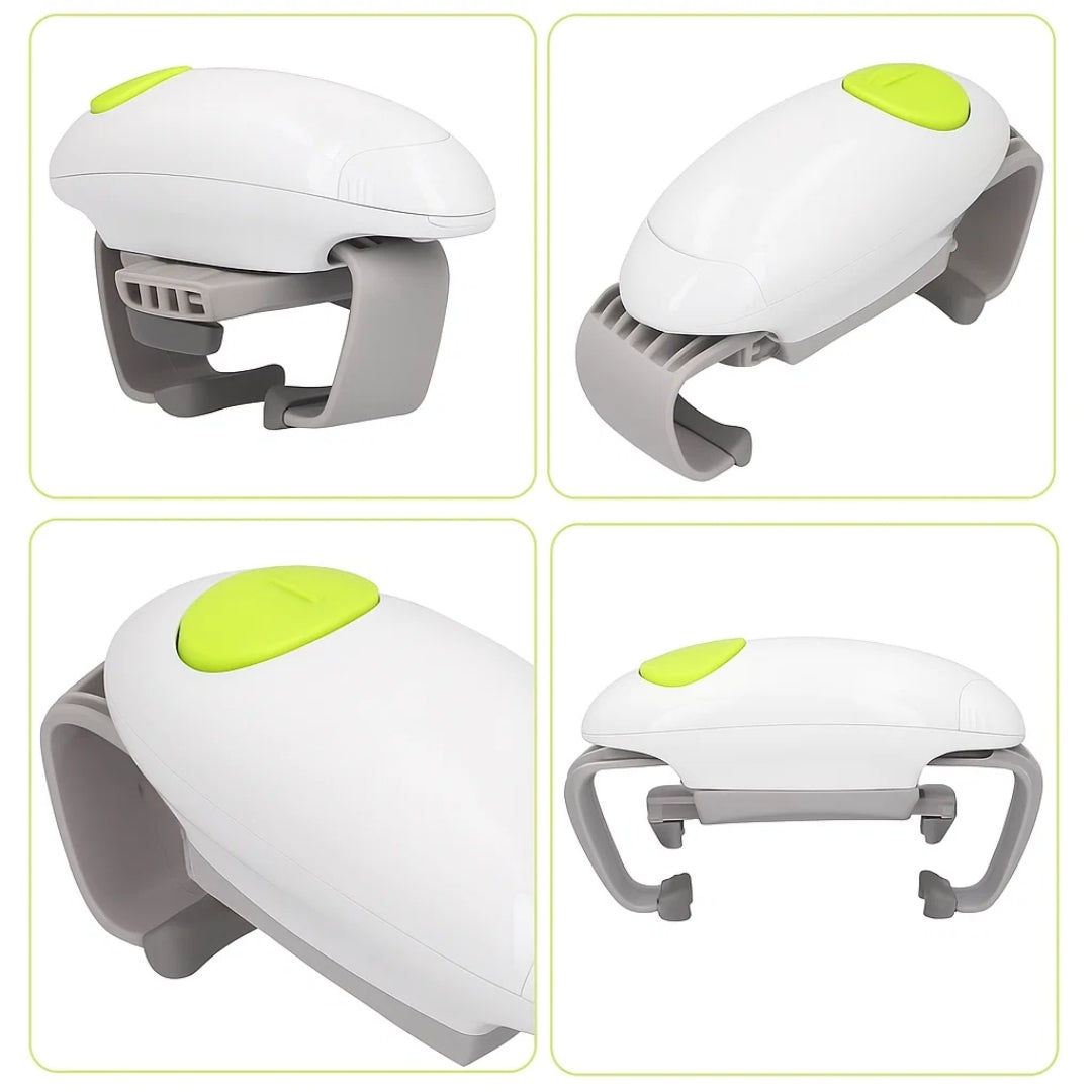KitchenEase | Automatic Can Opener – Smooth Edge Safety – Battery Powered – One‑Touch Ease – Prevents Cuts – Ideal for Seniors & Cooks