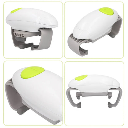 KitchenEase | Automatic Can Opener – Smooth Edge Safety – Battery Powered – One‑Touch Ease – Prevents Cuts – Ideal for Seniors & Cooks