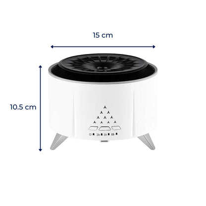 MistAura | Diffuser Humidifier – Ultrasonic Quiet Operation – 350 ml Tank – Sleep Relaxation – Relieves Dry Air & Aids Better Breathing