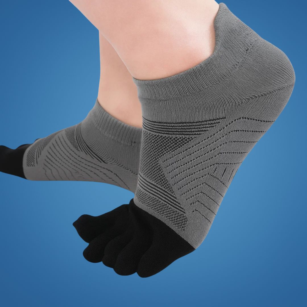 FootWarmth | Bunion Compression Socks – Thermal Heat – Five‑Toe Design – Reduces Swelling – Improves Alignment – Pain Relief