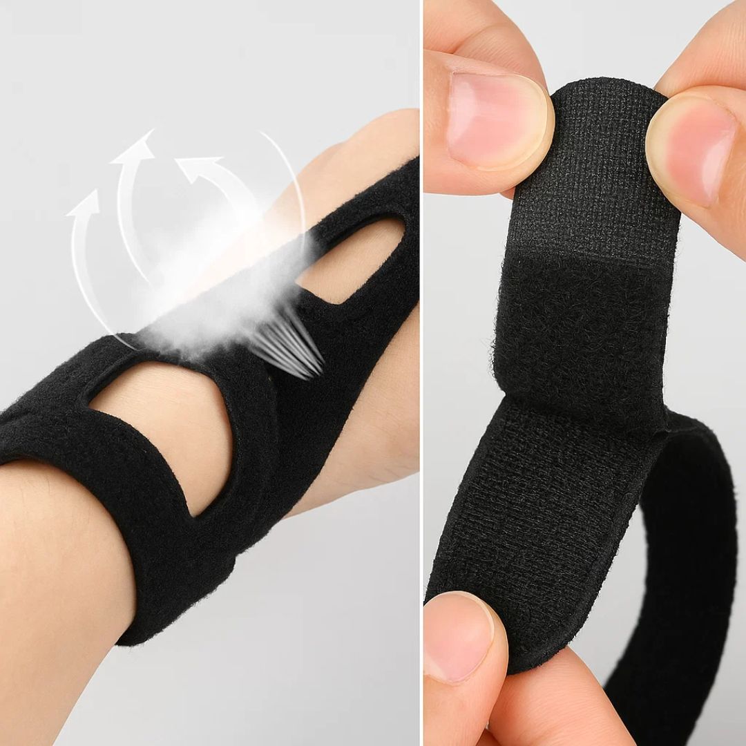 ThumbEase | Thumb Splint Brace – Pain Relief – Breathable Support – Reduces Swelling – Comfortable Fit – Ideal for Work or Sports