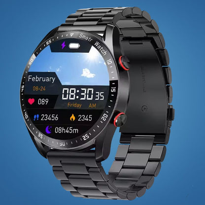 FitTrack | Non-Invasive Fitness Smart Watch - Tracks Physical Activity - Heart Rate - Sleep - Workout - Water Resistant