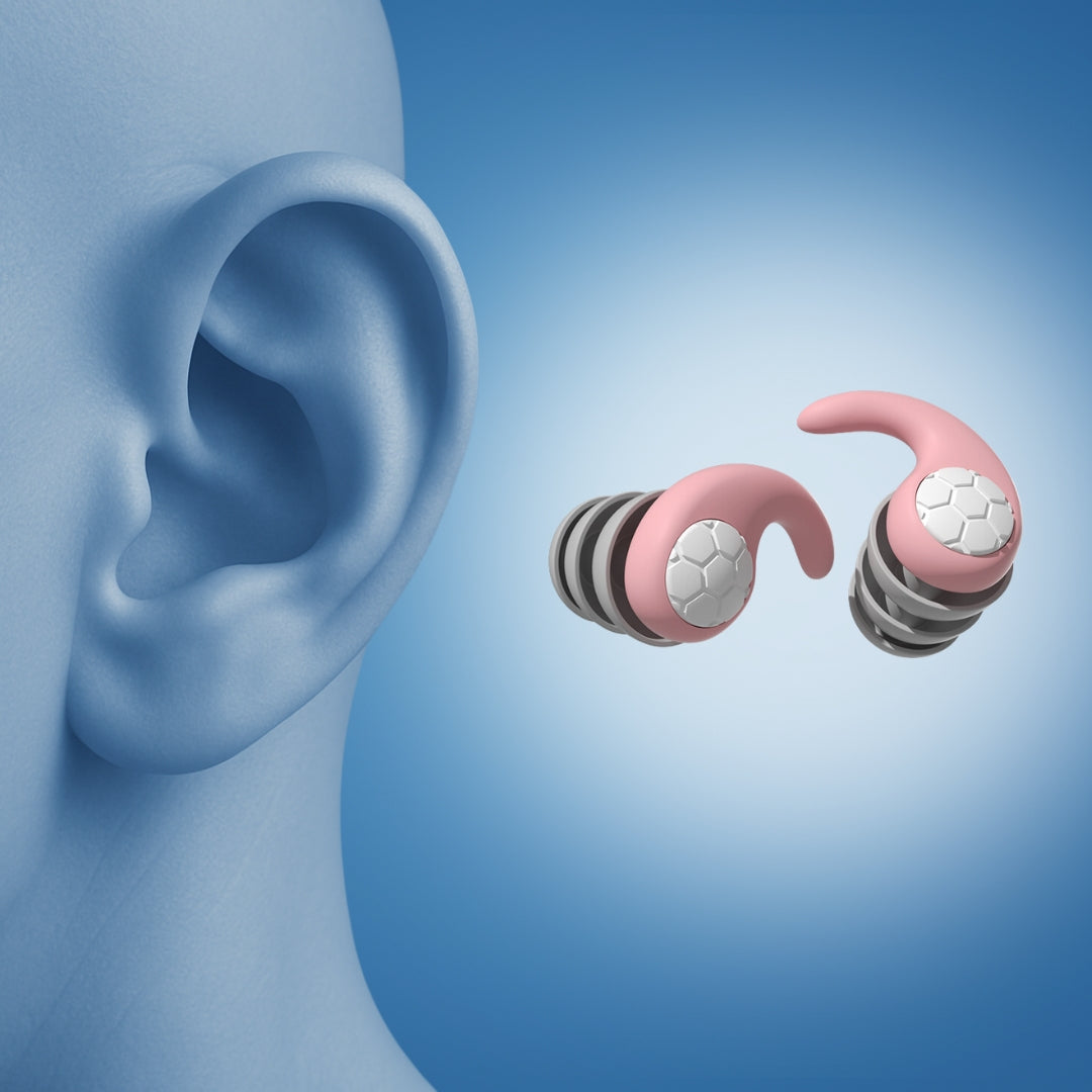 SilentEase | Noise-Reducing Earplugs – Soft Reusable Silicone – Comfortable Fit – Sleep & Travel