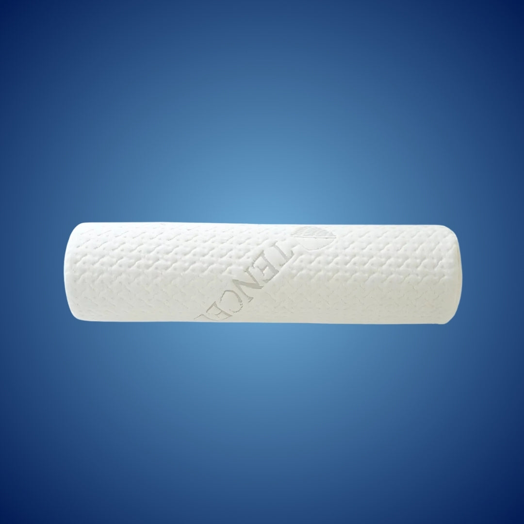RelaxPosture Memory Foam Neck Roll Pillow – Perfect for Sleep, Travel, and Pain Relief with Ergonomic Support