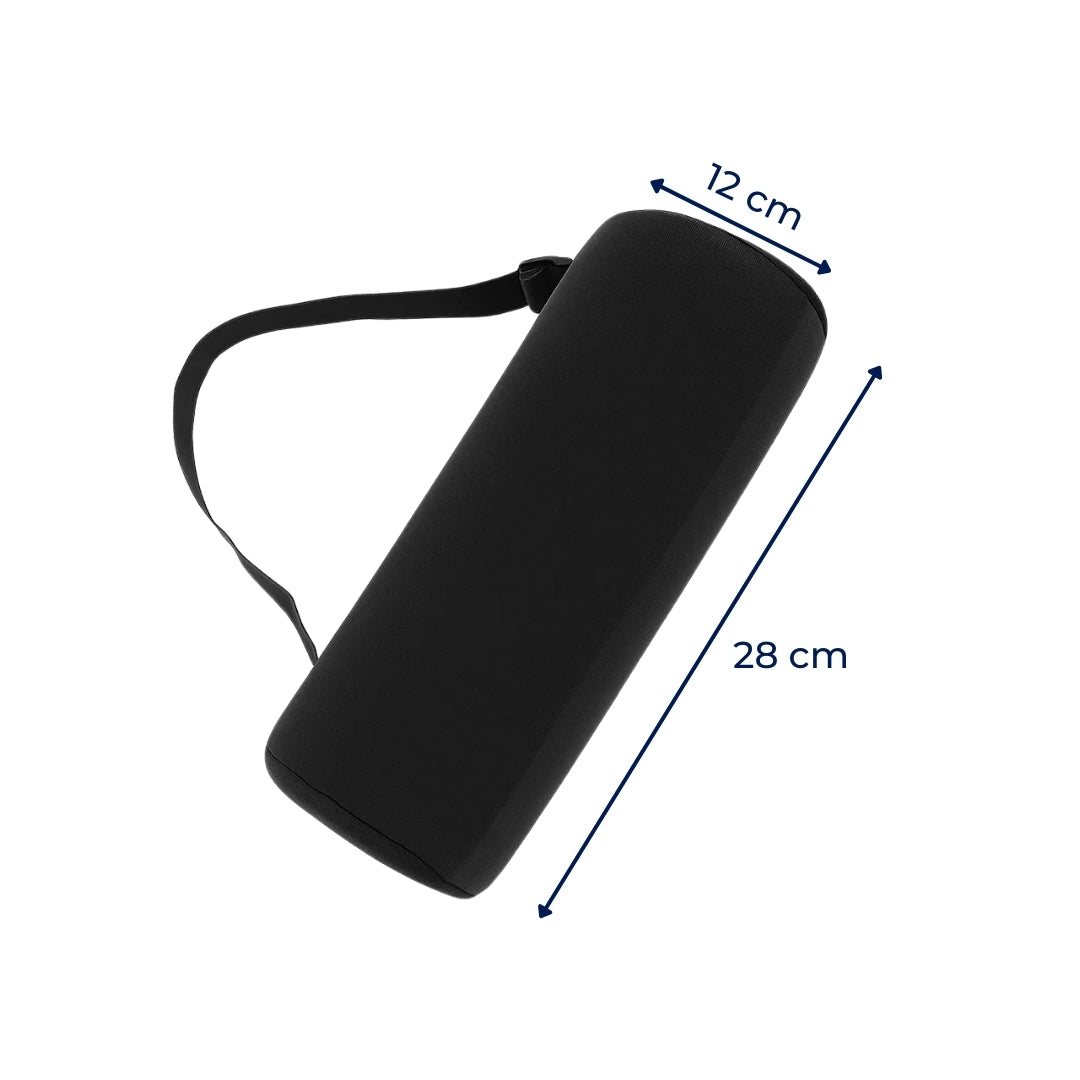 SpineEase | Lumbar Support Pillow – Relieves Lower Back Pain – Contoured Memory Foam – Enhances Posture – Perfect for Office Car Home Chairs