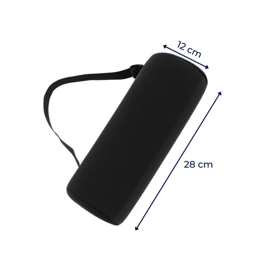 SpineEase | Lumbar Support Pillow – Relieves Lower Back Pain – Contoured Memory Foam – Enhances Posture – Perfect for Office Car Home Chairs