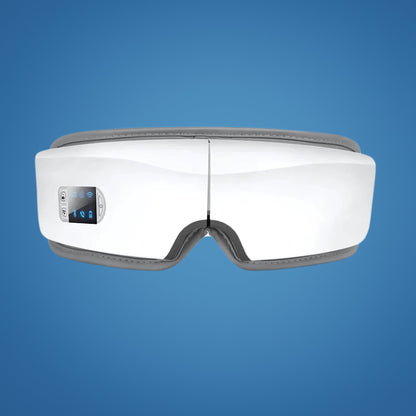 Vistella | 4D Smart Eye Massager - Air Pressure - Vibration - Heat Therapy for Eye Strain Fatigue - Sleep Improvement