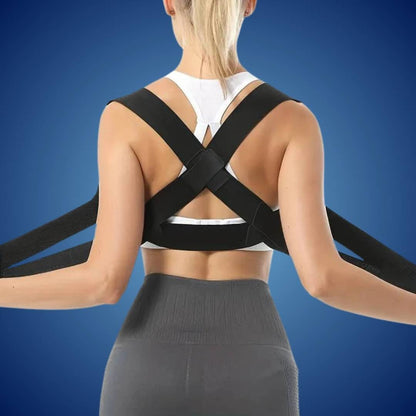 SpineAlign Posture Corrector | Adjustable Back Support for Pain Relief - Improve Posture, Reduce Neck, Shoulder & Sciatica Pain