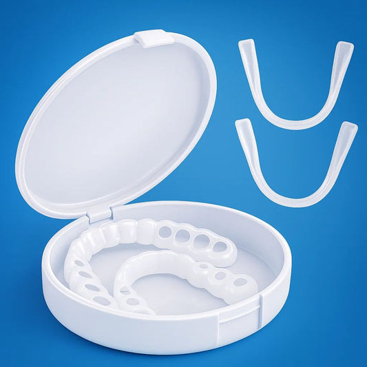 SmileEase | Clip-On Veneers – Instant Smile Enhancement – Ultra-Thin Design – Ideal for Adults Seeking Affordable Dental Solutions