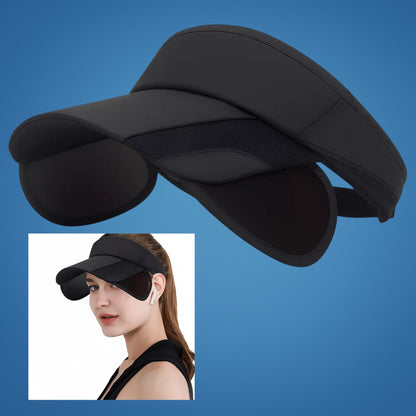 SunGuard | Sun Protection Visor Hat – Extendable Brim – Breathable Mesh – Lightweight UV Shield for Outdoor Walking & Beach Comfort