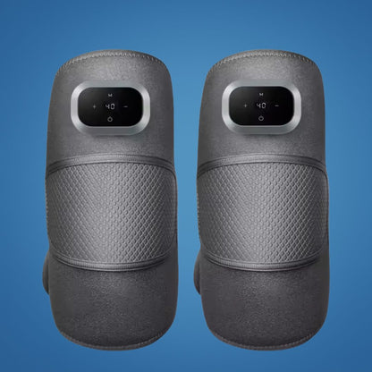 KneeEase | Heated Knee Massager – Triple Therapy – Adjustable Compression – Pain Relief for Arthritis & Recovery
