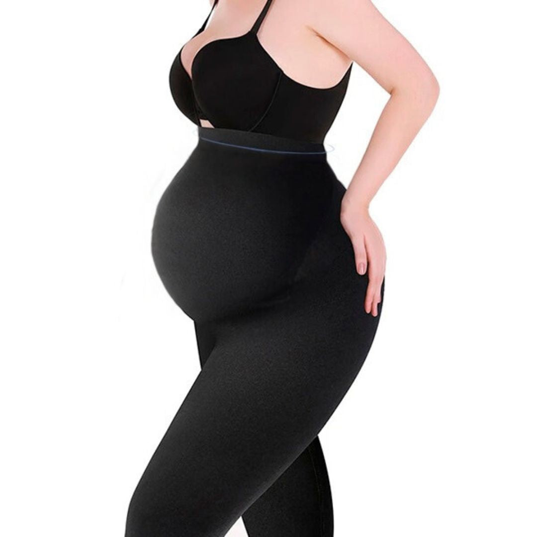 MammaComfort High Waist Maternity Leggings | Soft and Stretchy - Supportive and Versatile for Expecting Mothers