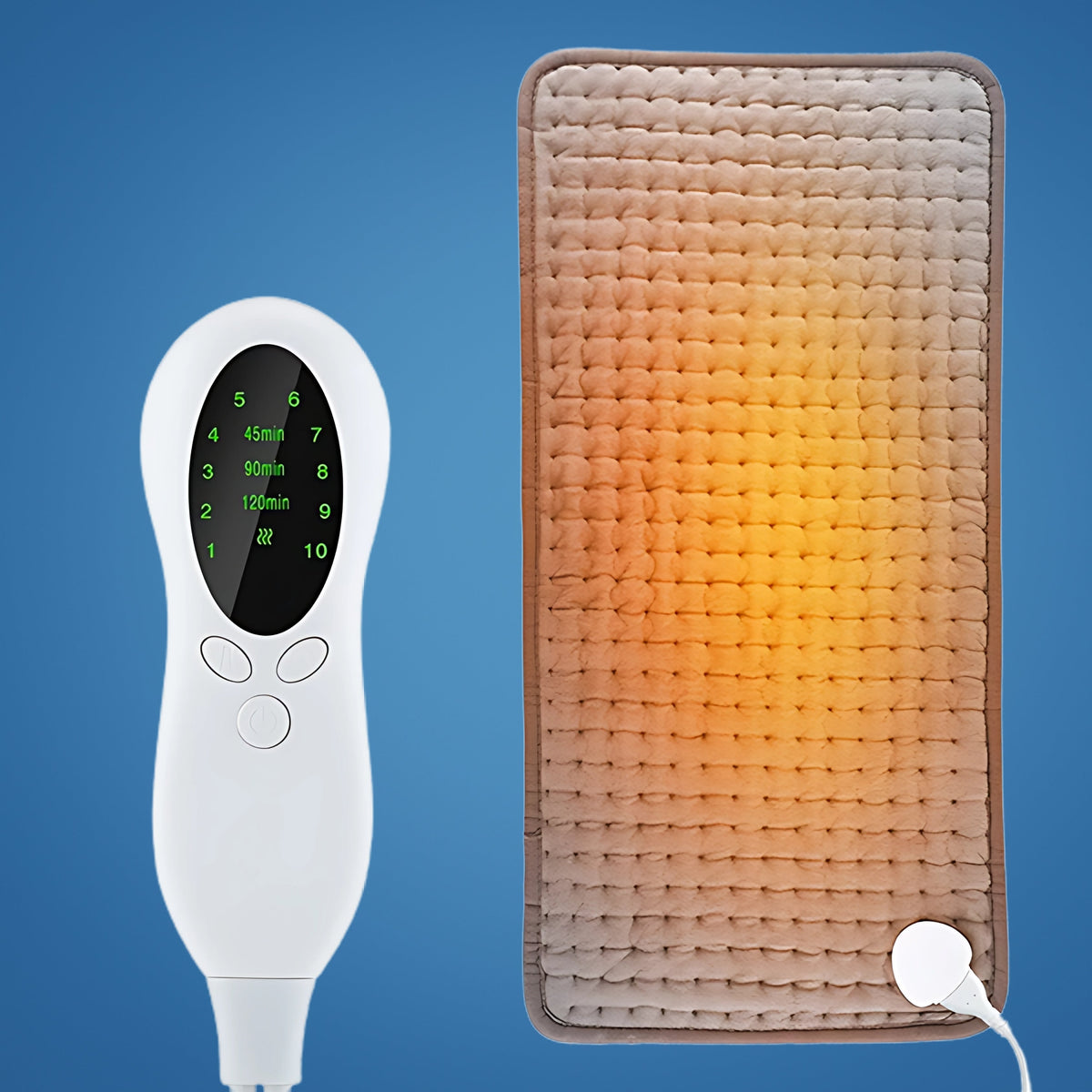 ThermaEase | Portable Heating Pad – Adjustable Heat – Targeted Relief for Muscle & Joint Pain – Cramps – Stress