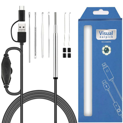 EarVision Professional Ear Endoscope – HD Inspection – Live Monitoring – Capture Images & Video – Removes Wax & Foreign Objects