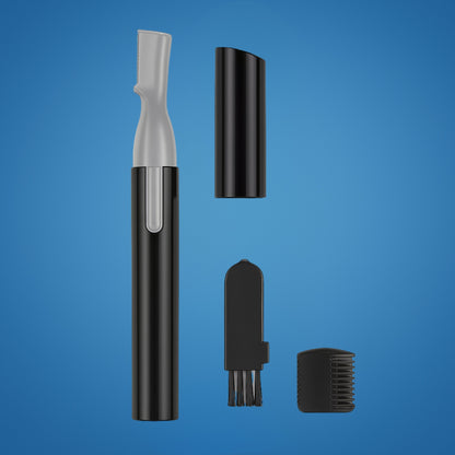 GroomEase | Eyebrow Trimmer – Painless Precision – Stainless Steel Mini Facial Shaver – For Sensitive Skin & On-the-Go Grooming