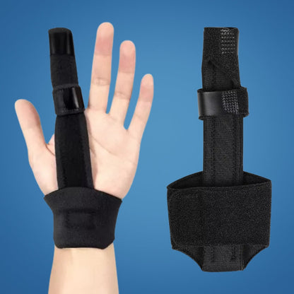 FlexiBrace | Adjustable Finger Splint Support Brace for Injury Recovery, Arthritis, Pain Relief, Finger Immobilisation
