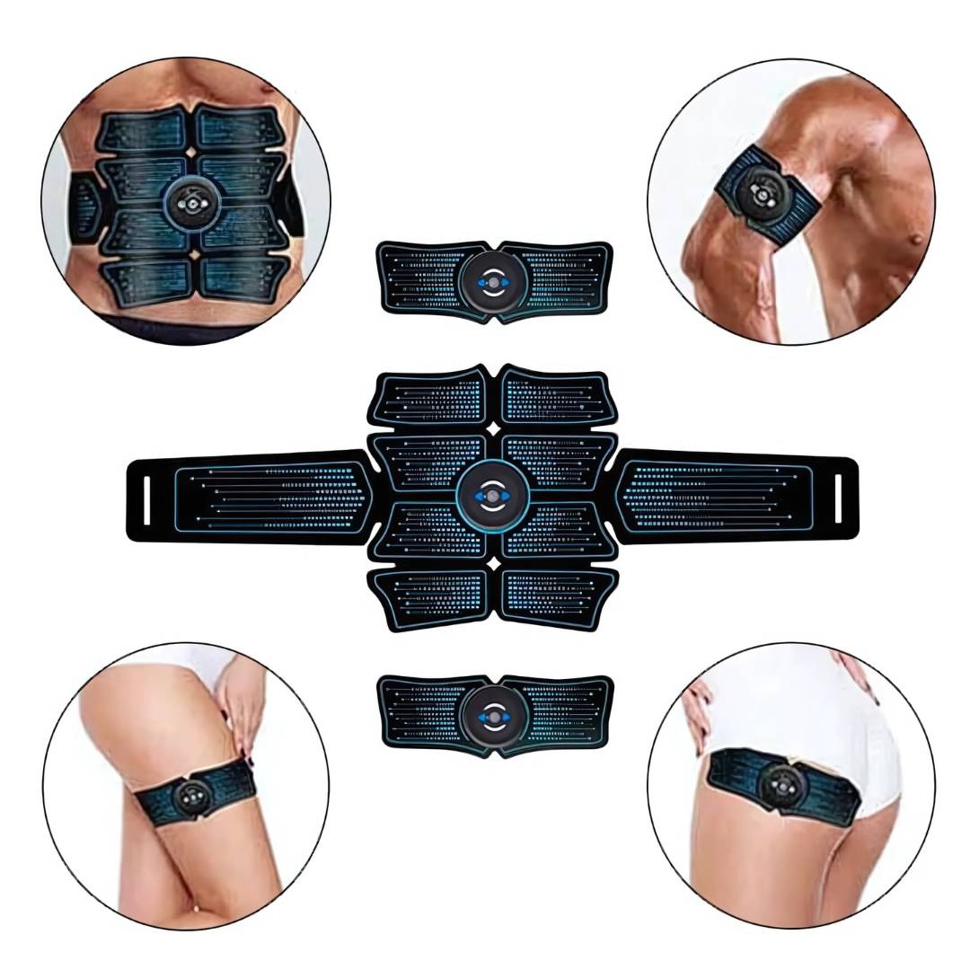 CorePulse Abdominal Electrical Muscle Stimulator | Belt for Muscle Toning - Belly Fat Loss - Post-Workout Recovery and Pain Relief