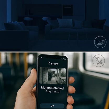SecureView | WiFi Security Camera – Night Vision – Compact HD Unit – Instant Motion Alerts – Protect Your Family & Home 24/7 for Peace of Mind