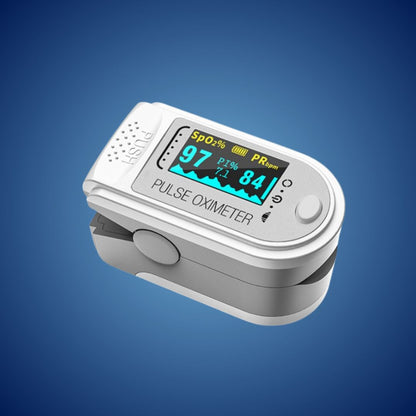VitalSense Fingertip Pulse Oximeter with OLED Display | for Blood Oxygen SpO2 - Pulse Rate Monitoring - Portable and Accurate Oximeter