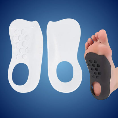 ArchEase Shoe Inserts for Flat Feet | Shoe Insole for Plantar Fasciitis - Foot Arch Support Insole - Foot Cushioning