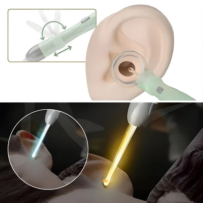 EarLumina | Ear Wax Removal Kit – LED-Illuminated Precision Cleaning – Stainless Steel – Safe Gentle Ear Care for Adults & Children