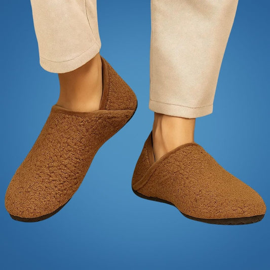 StayCosy | Warm Men’s House Slippers – Fleece-Lined Comfort – Non-Slip Sole – Relieves Cold Feet – Keeps You Cosy All Winter Indoors
