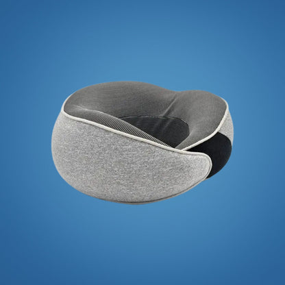 RelaxReise | Travel Neck Pillow – Memory Foam – Breathable Material – Ergonomic Support for Plane, Car, Home, Office