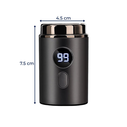 SwiftGroom | Travel Electric Razor – Compact USB Shaver – Waterproof IPX7 – Smooth Portable Grooming for Men with Close Shave Comfort