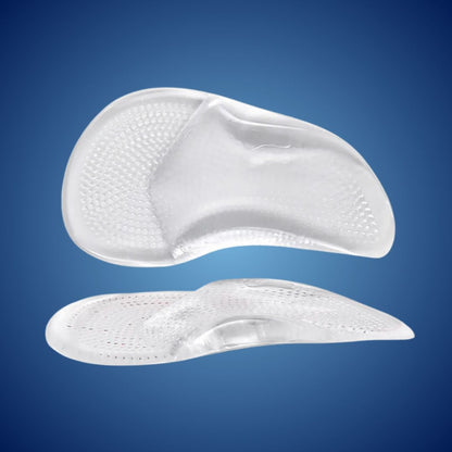 ComfortStep Gel Arch Support Insoles | Relieve Foot Pain - Reduce Fatigue - Improve Posture - Shock Absorbing Insoles
