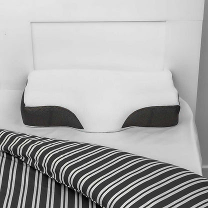RestAlign Memory Foam Neck Support Pillow | Contoured Alignment for Neck Pain Relief and Improved Sleep Quality