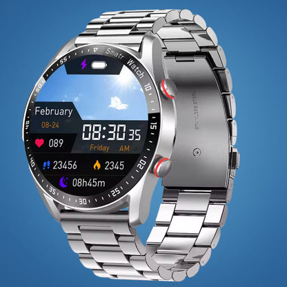 FitTrack | Non-Invasive Fitness Smart Watch - Tracks Physical Activity - Heart Rate - Sleep - Workout - Water Resistant